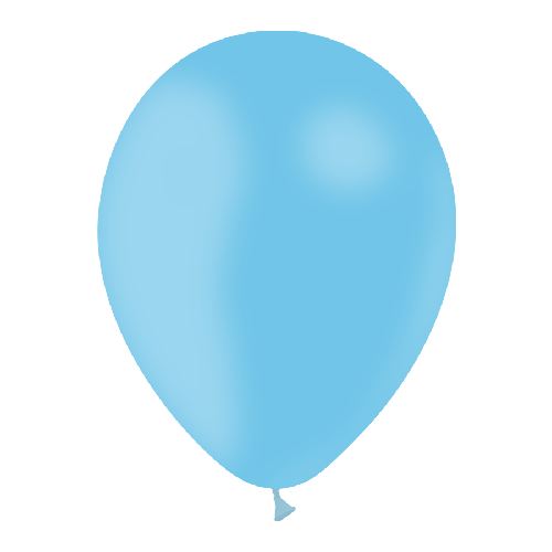 [HG112-50P33] 50 Ballons 12" Standard Ciel - Balloonia