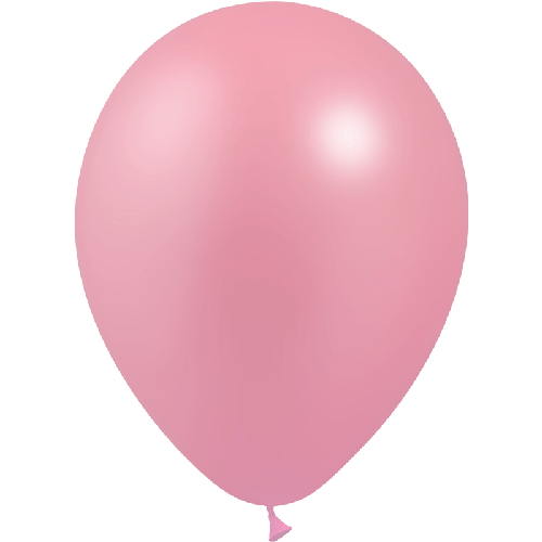 [HG112M-50M86] 50 Ballons 12" Metal Rose Bonbon - Balloonia