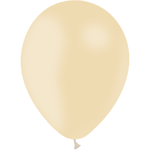 [HG112P21] 100 Ballons 12" Standard Ivoire - Balloonia