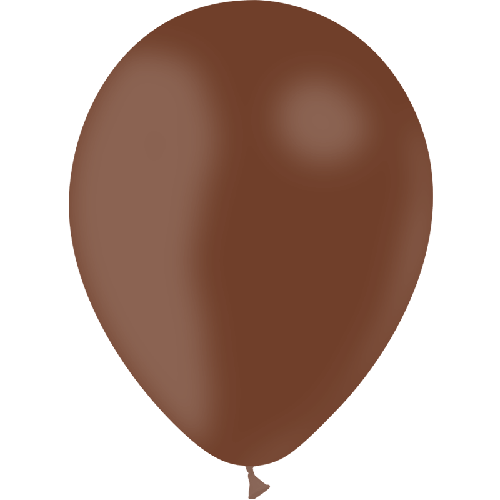[HG112P40] 100 Ballons 12" Standard Chocolat - Balloonia