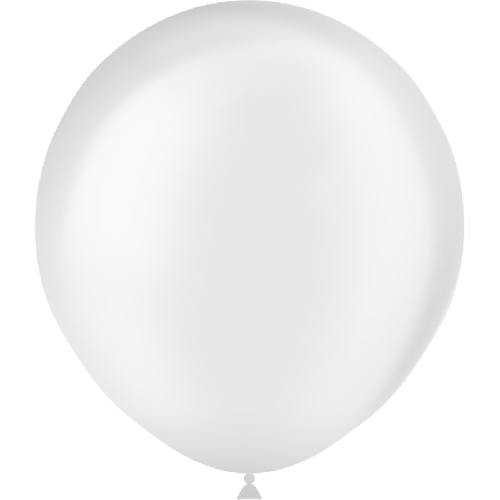 [HG118-25C00] 25 Ballons 18" Cristal Transparent - Balloonia