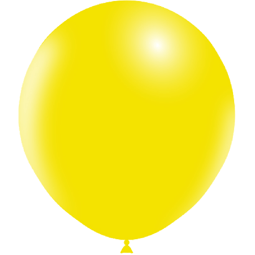 [HG118-25P22] 25 Ballons 18" Standard Jaune - Balloonia