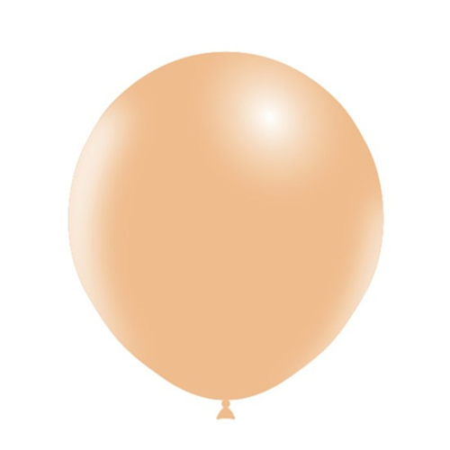 [HG118-25P48] 25 Ballons 18" Standard Peche - Balloonia