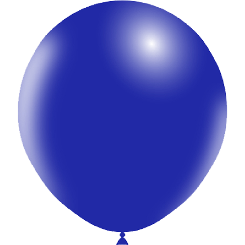 [HG118-5P35] 5 Ballons 18" Bleu Marine Standard – Balloonia