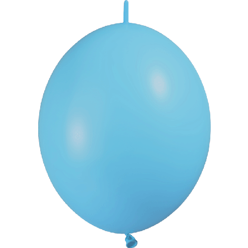 [HG12L-50P33] 50 Ballons Deco Link 12" Standard Bleu Ciel - Balloonia