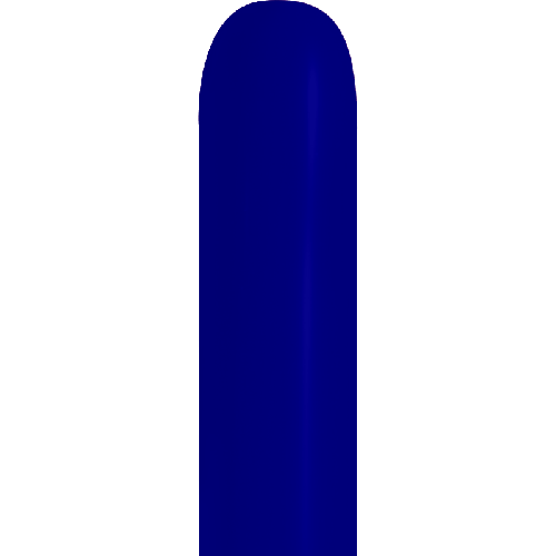 [HG160P35] 100 Ballons À Modeler 160 Bleu Marine - Balloonia