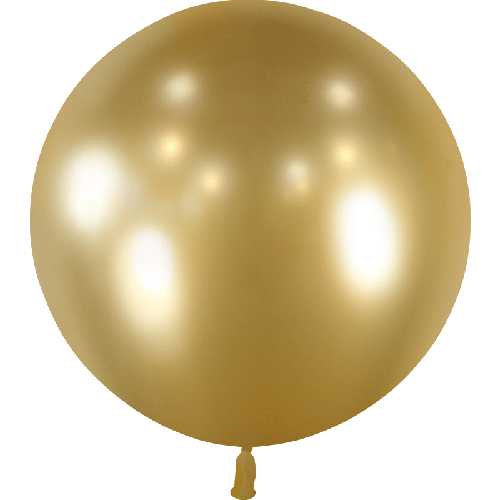 [HG2-B01] Ballon 2' Or Brillant Vrac - Balloonia