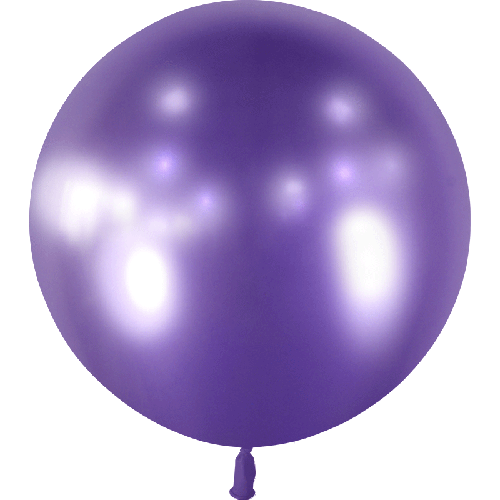 [HG2-B06] Ballon 2' Violet Brillant Vrac - Balloonia