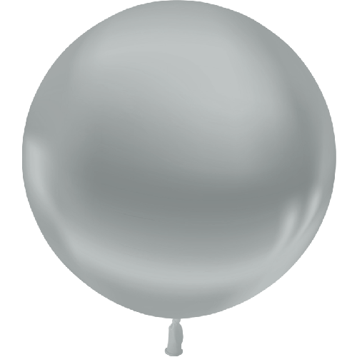 [HG2-M93] Metal Argent 2' ( 57Cm ) Vrac - Balloonia