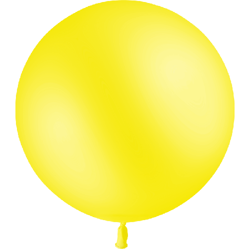 [HG2-P22] 1 Latex Standard Jaune Citron 2' (60Cm) Vrac - Balloonia