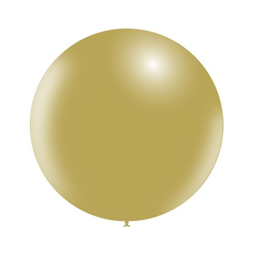 [HG2-V04] 1 Latex Vintage Moutarde 2' (60Cm) - Balloonia