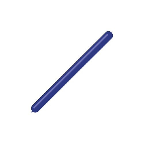 [HG360P35] 100 Ballons À Modeler 360  Bleu Marine - Balloonia