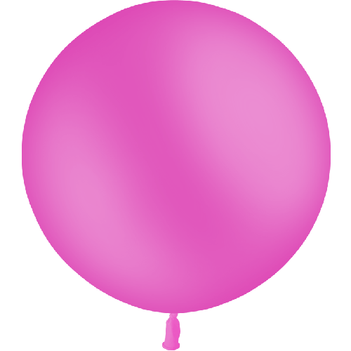 [HG3-P30] 1 Latex  Standard Fuschia 3' (90Cm) Vrac - Balloonia