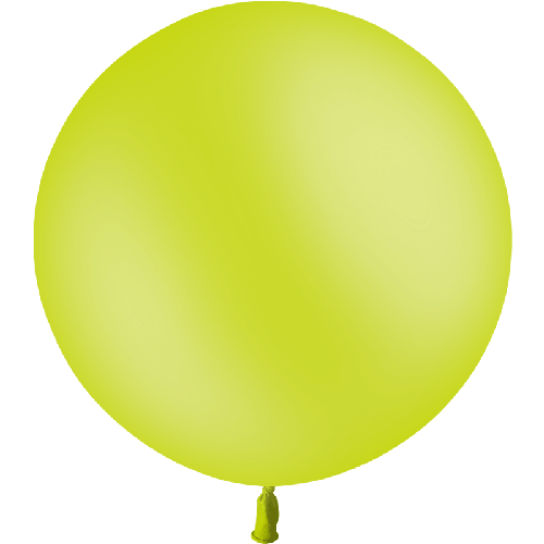 [HG3-P36] 1 Latex  Standard Limette 3' (90Cm) Vrac - Balloonia