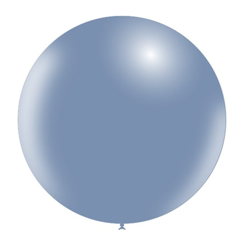 [HG3-V05] 1 Latex  Vintage Bleu 3' (90Cm) Vrac - Balloonia