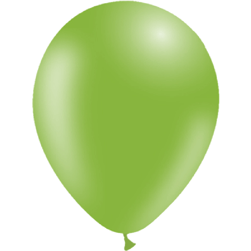 [HG45-25P46] 25 Ballons Apple Green  5" Standard P46 - Balloonia