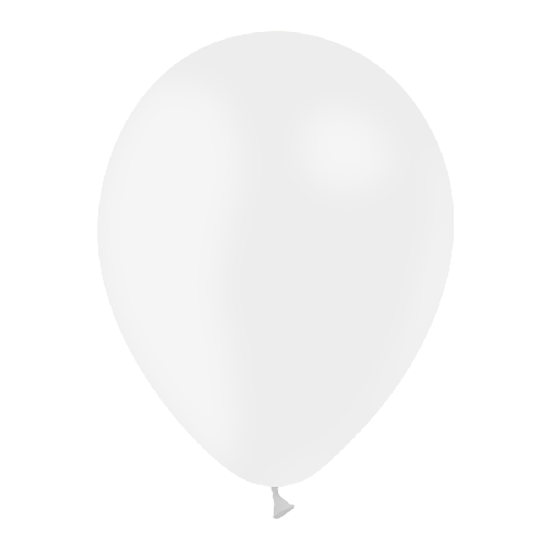 [HG95P20] 100 Ballons 11" Standard Blanc - Balloonia
