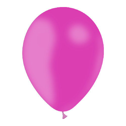 [HG95P30] 100 Ballons 11" Standard Fuchsia - Balloonia