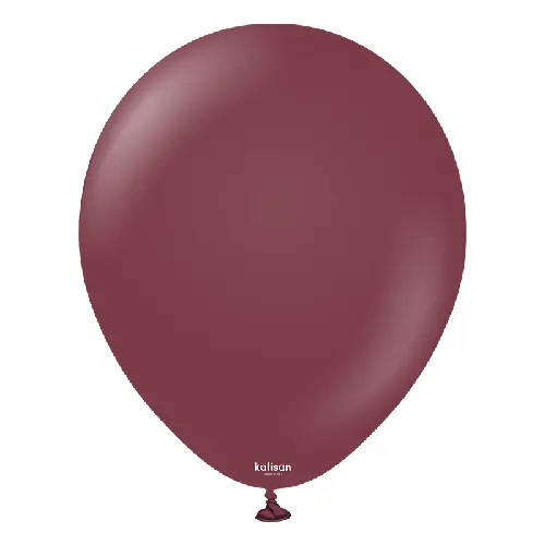 [10523401] 5" Standard Burgundy 100ct - Kalisan
