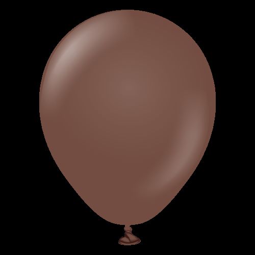 [10523451] 5" Standard  Chocolate Brown 100Ct - Kalisan
