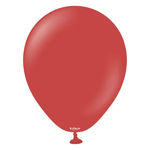 [10523521] 5" Standard Deep Red  100ct - Kalisan
