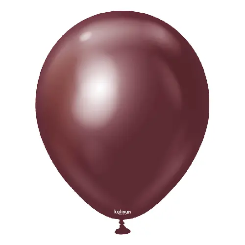 [10550161] 5" Mirror Burgundy 100Ct - Kalisan