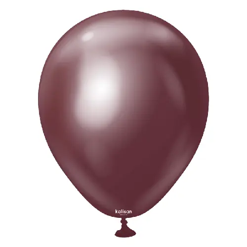 [11250162] 12" Mirror Burgundy 50ct - Kalisan