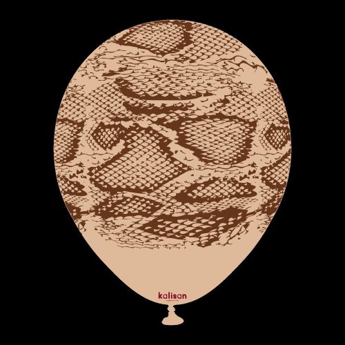 [21257043] 12"  Desert Sand Imprimé Safari Snake 25 Bal- Kalisan