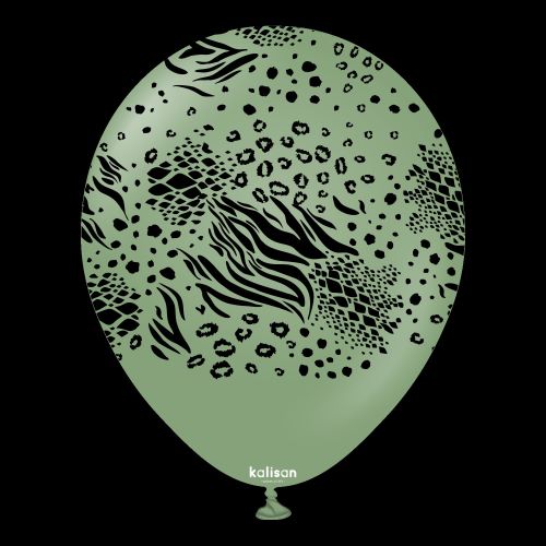 [21257573] 12"  Eucalyptus Imprimé Safari Mutant 25 Bal- Kalisan