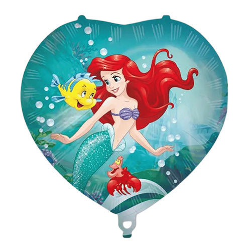 [P95669] 1 Alu Coeur ARIEL 46cm - Licence
