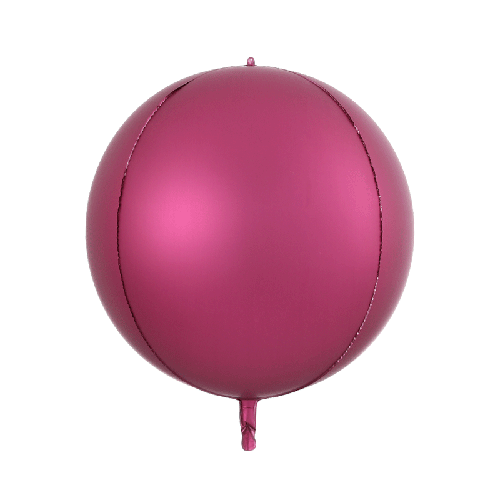 [A2235-22] Orbz Matte 22" Rose Rouge