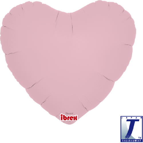 [TK0201211219] 14" Coeur Pastel Rose