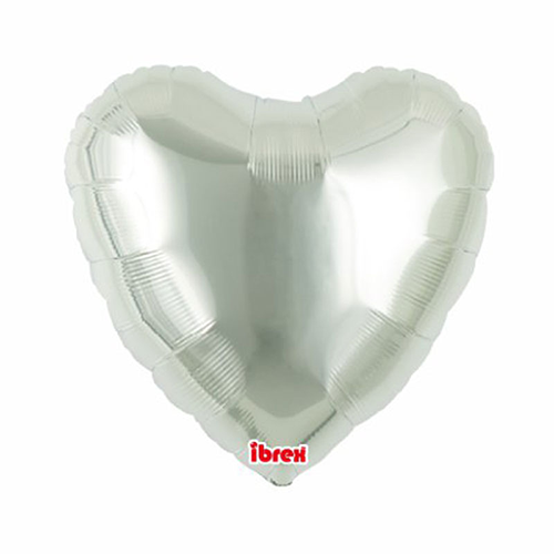 [TK0201221206] 18" Alu Coeur Metallic Silver / Argent - Takarakosan