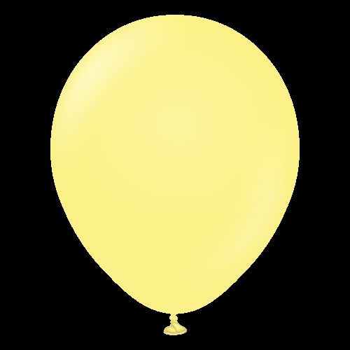 [11830050] 18" Macaron Yellow 25 Bal- Kalisan