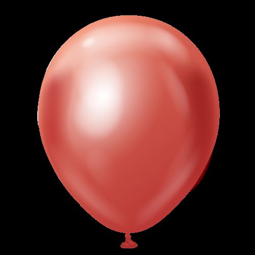 [11850100] 18" Mirror Red 25 Bal- Kalisan