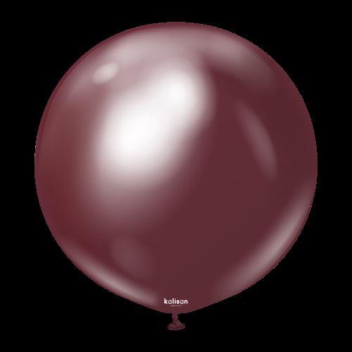[12450166] 24" Mirror Burgundy 2 Bal- Kalisan
