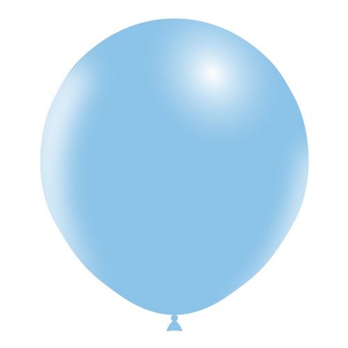 [HG118-25P33] 25 Ballons 18" Standard Bleu ciel - Balloonia 