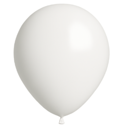 [S30BLANC] 25 Ballons 30cm Blanc 