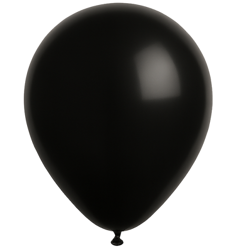 [S30NOIR] 25 Ballons 30cm Noir