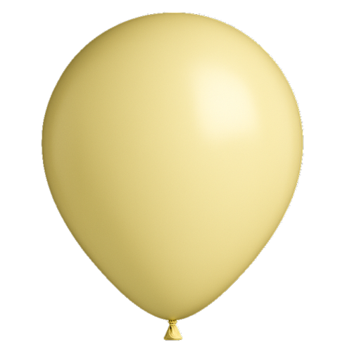 [P30JAUNE] 25 Ballons 30cm Pastel Jaune 
