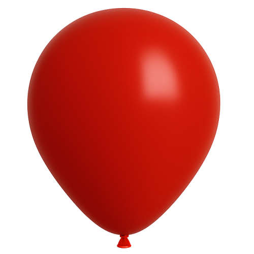 [S30ROUGE] 25 Ballons 30cm Rouge