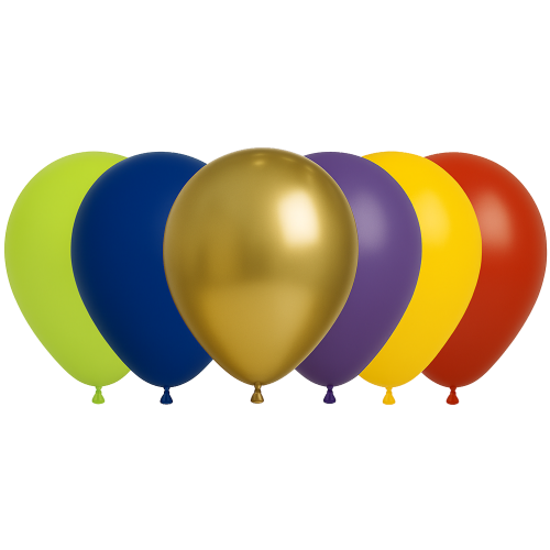 [CH30FIESTA] 25 Ballons 30cm Assortiment Fiesta