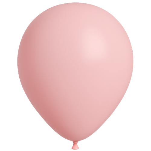[S13ROSEBEBE] 25 Ballons 13cm Rose bébé