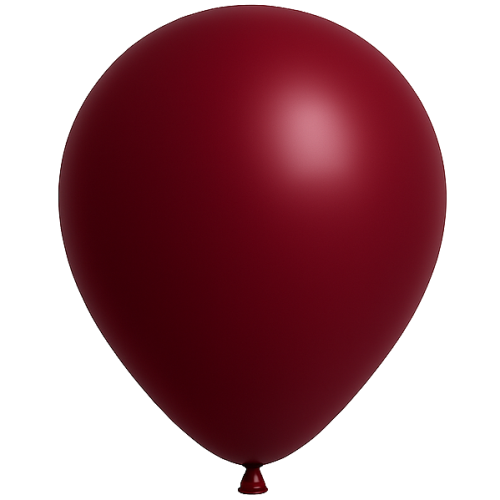 [S13BORDEAUX] 25 Ballons 13cm Bordeaux