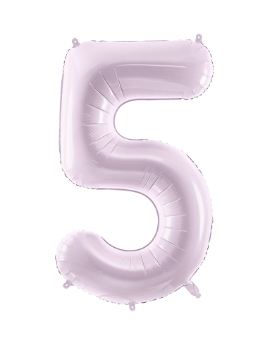 [FB230G-5-014] 1 Alu Chiffre "5" Violet 28" ( 72cm )