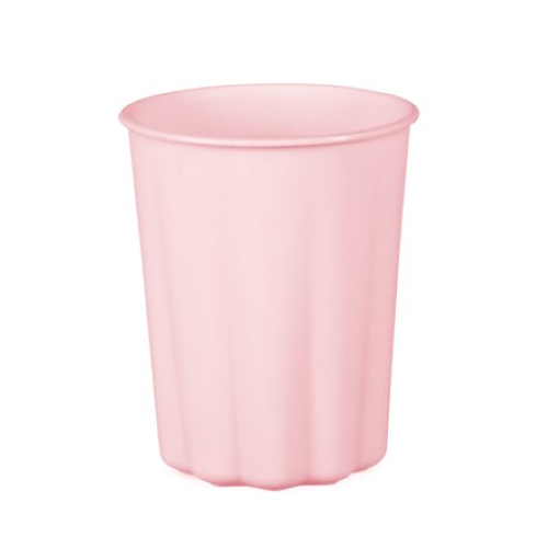 [KPL1-081] Lot De 4 Verres 220ml Rose (Plastique recyclable)