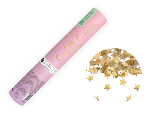 [TUKSU20-019] Canon à confetti avec Etoile Or