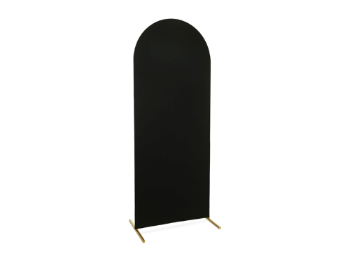 [PKST1-200-010] Housse en tissu élastique Noir de 200x80cm 