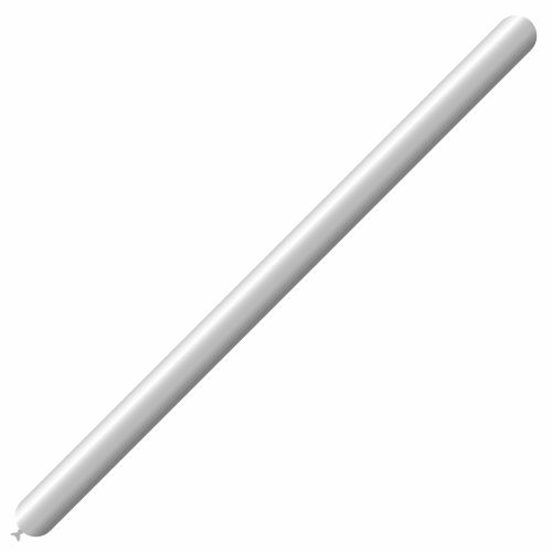 [HG260-50B02] 50 Ballons À Modeler 260 Brillant Argent - Balloonia 