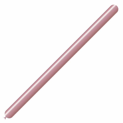 [HG260-50B07] 50 Ballons À Modeler 260 Brillant Rose Or - Balloonia 